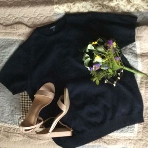 BURBERRY crew neck shirt, 100% wool